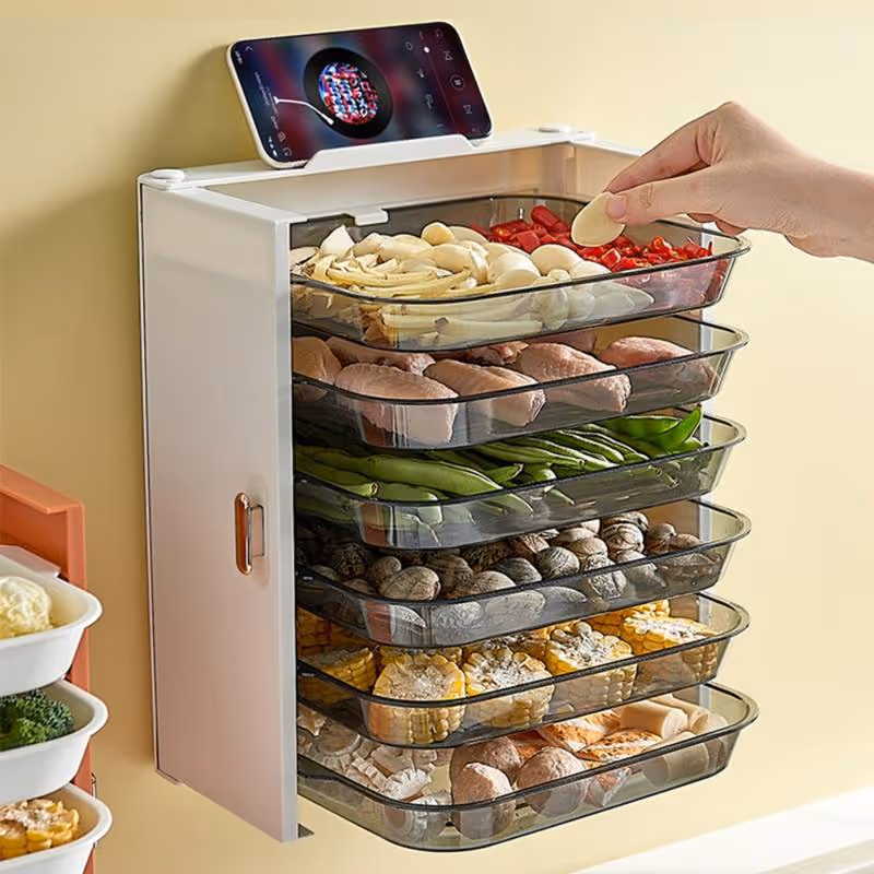 Wall Mounted Kitchen Rack