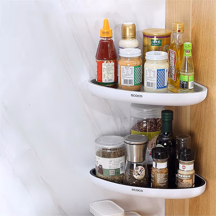 NO-DRILL CORNER SHELF